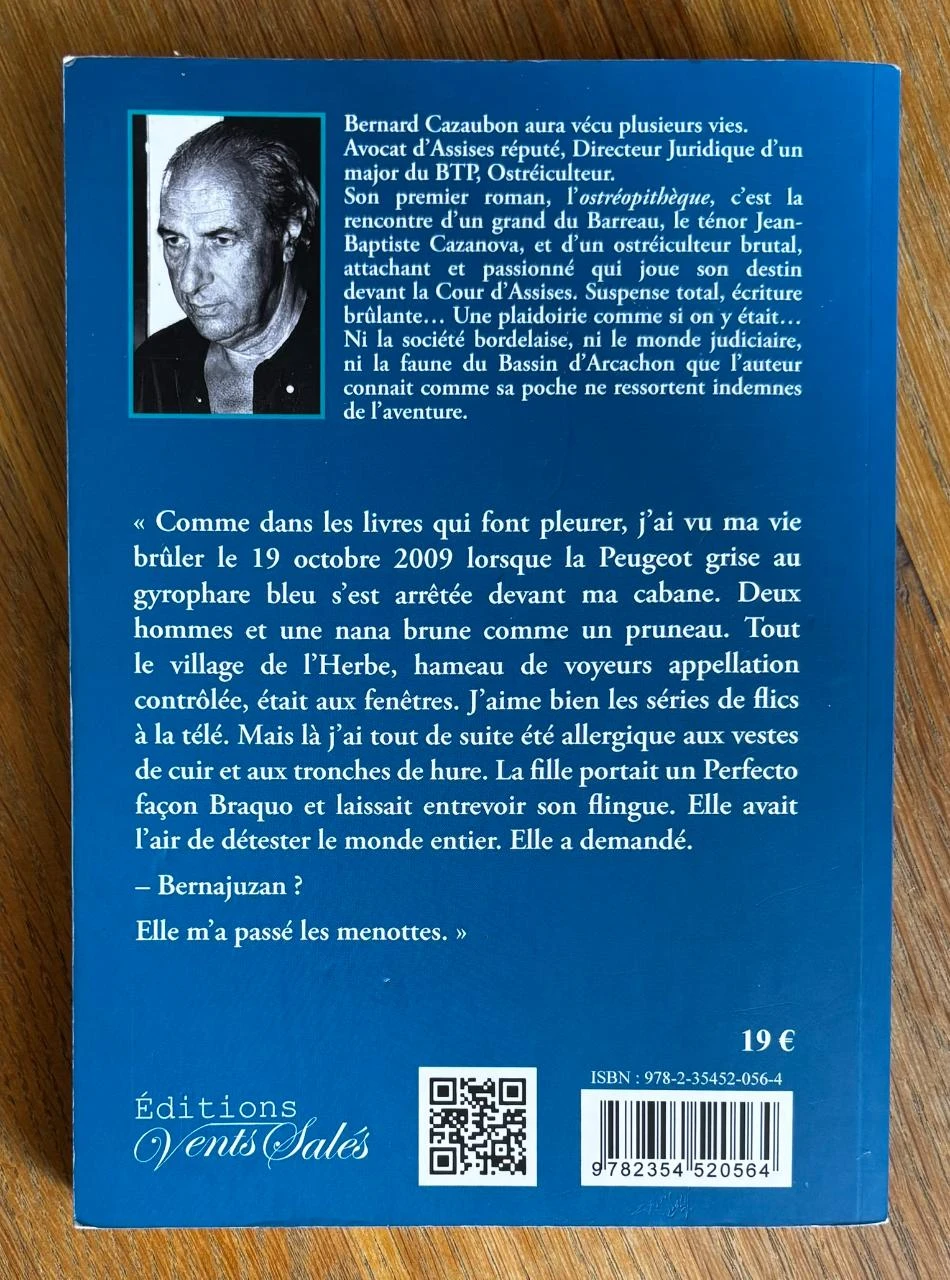 L'ostéropithèque de Bernard Cazaubon (Broché) – photo 3